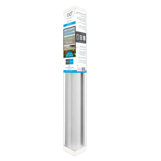 Hauz | Cordless Light Filtering Shade 24" x 84" White