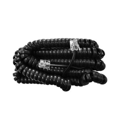 Elink | 25 ft. Handset cord; black