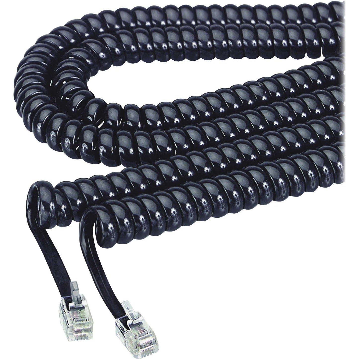 Elink | 25 ft. Handset cord; black