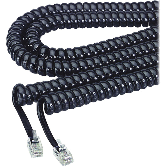 Elink | 25 ft. Handset cord; black