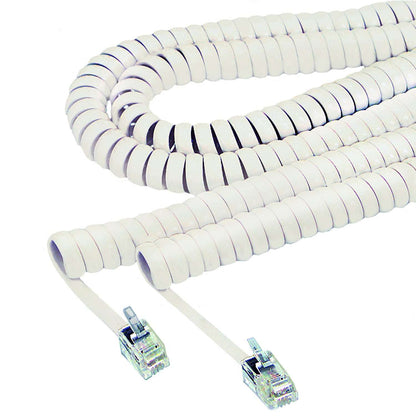 Elink | 15 ft. Phone handset cord; white