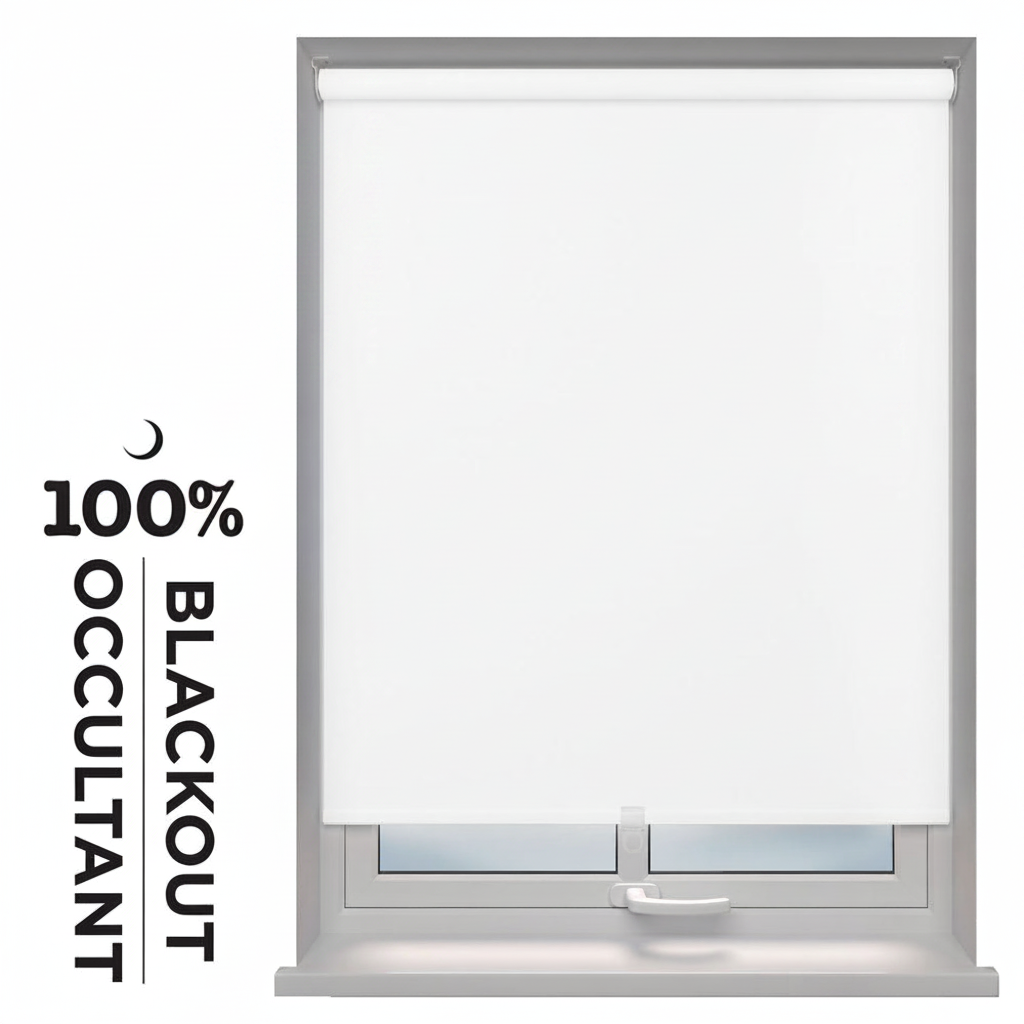 Hauz | Cordless Blackout Blinds White