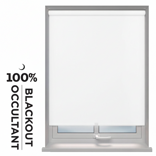 Hauz | Cordless Blackout Blinds White