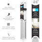 Hauz | Cordless Blackout Blinds 24x77 White