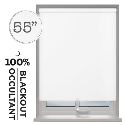 Hauz | Cordless Blackout Blinds 55x77 White