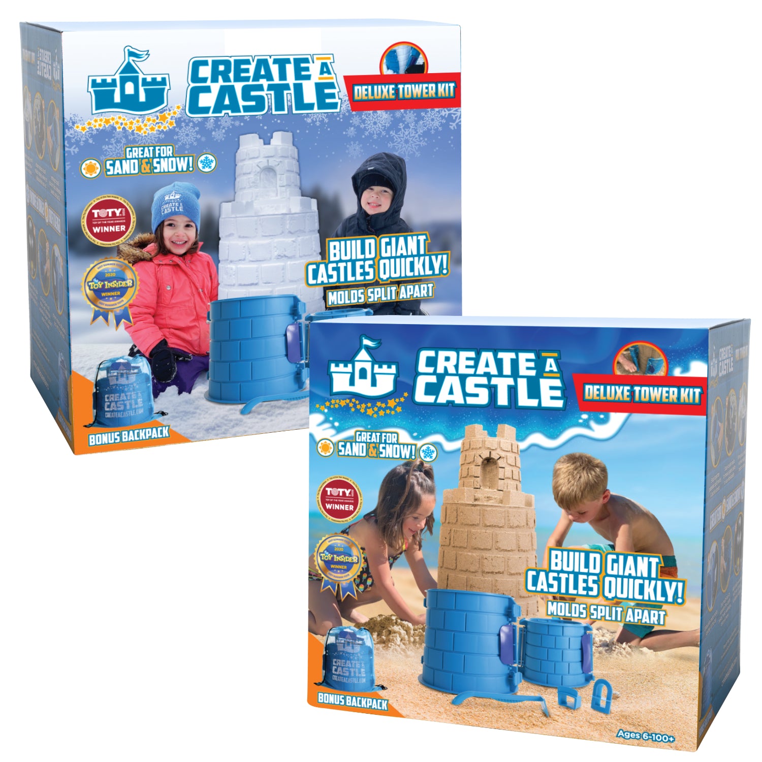 Create a Castle | Sand and Snow - Deluxe Kit