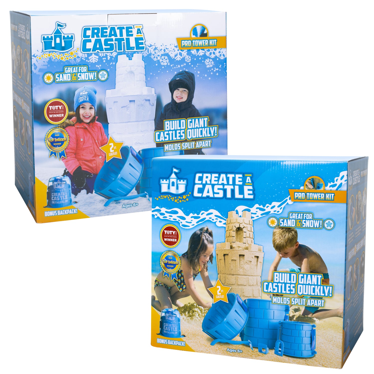 Create a Castle | Sand and Snow - Pro Kit