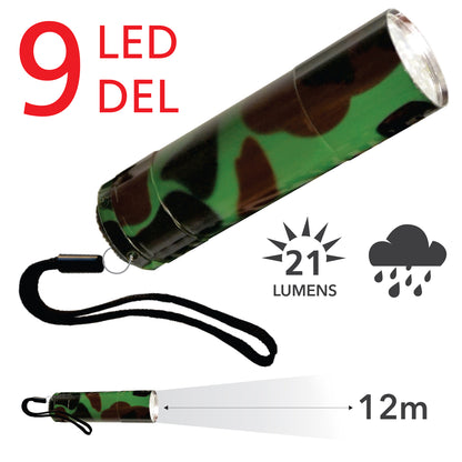 RCA | 9-LED metal flashlight patterns
